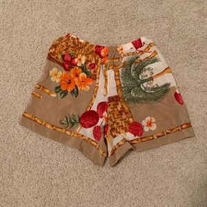 Tropical Handkerchief shorts